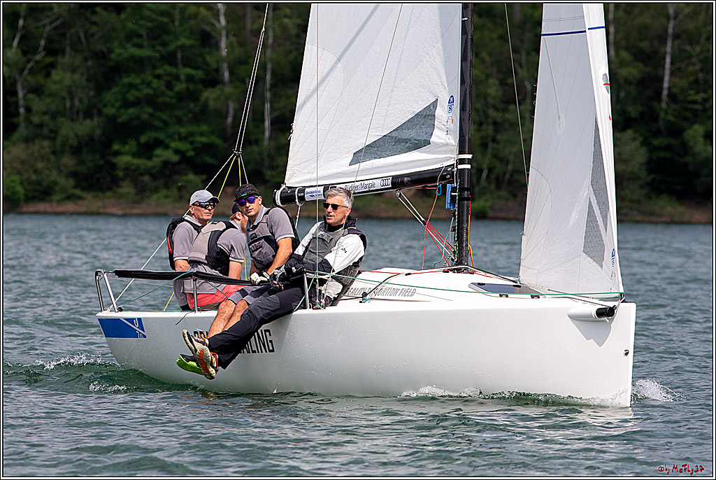 J70 - WOODLAND, 12.06.2021 Segelboot; Segeln; Woodland; Spinnaker; J70; Sorpesee; Sauerland